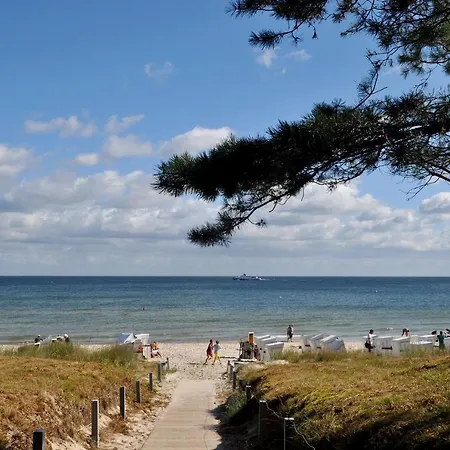 Strandnahe Fewos Mit Balkon, Residenz Bel Vital - Kategorie B Binz Exterior photo