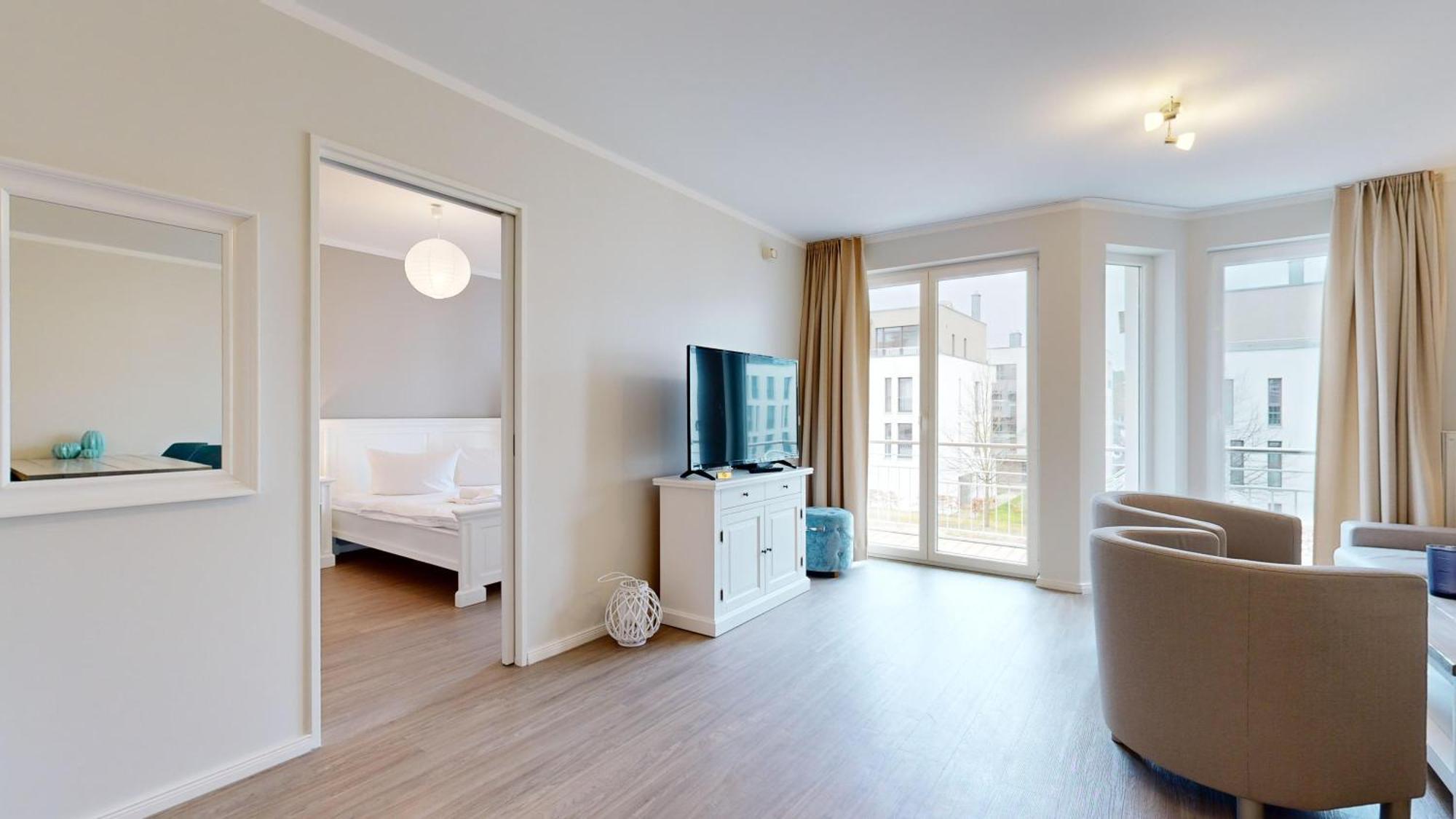 Strandnahe Fewos Mit Balkon, Residenz Bel Vital - Kategorie B Apartment Binz
