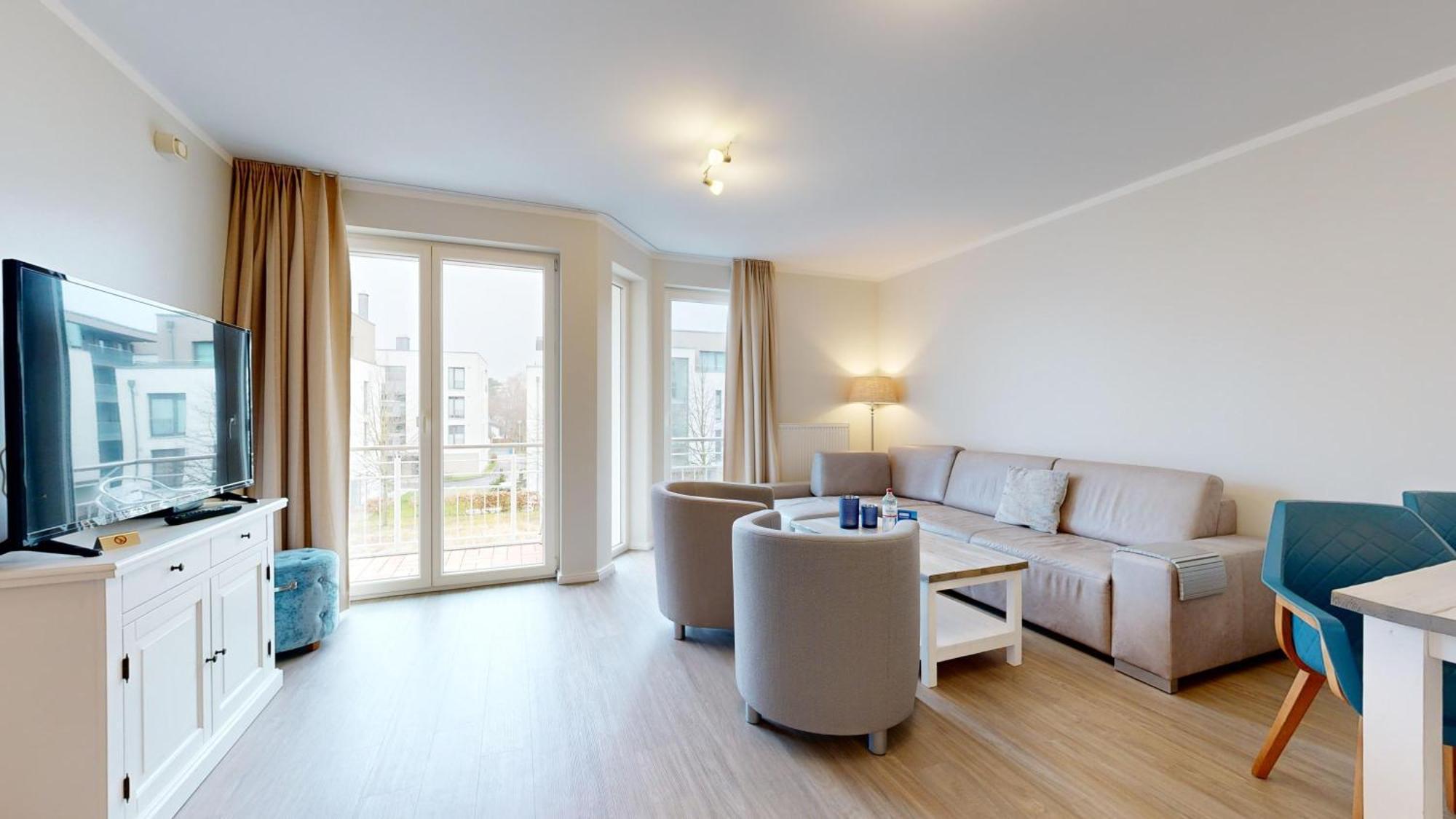 Apartment Strandnahe Fewos Mit Balkon, Residenz Bel Vital - Kategorie B Binz