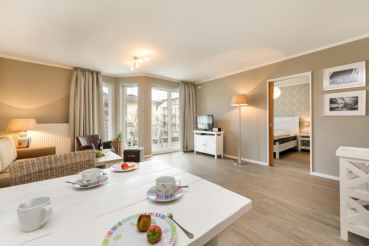 Strandnahe Fewos Mit Balkon, Residenz Bel Vital - Kategorie B Apartment *